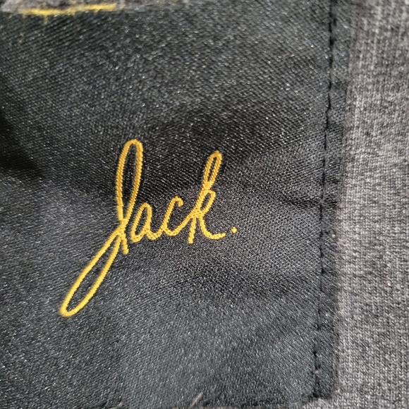 Charcoal Gray Open Front Soft Denim Moto Jacket Size Small - Picture 3 of 4